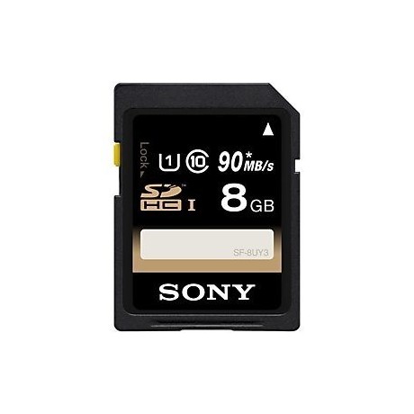 SONY CARTE SD 8GB  (CLASS 10 UHS-1 90MB/S)