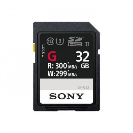SONY CARTE SDXC TYPE G 32GB  (CLASS 10 UHS-II 300MB/S)