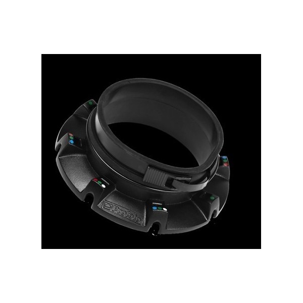 Adaptateur Speedring Profoto Pour Softbox Bowens/Calumet - Rotation 360°, Montage Rapide Code Couleur